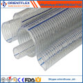 Tuyau flexible anti-UV de fil d&#39;acier de PVC anti-chimique